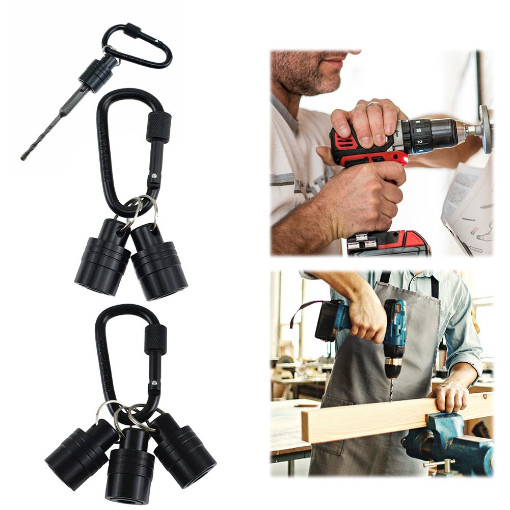 2/3 PCS SDS Shank Extension Rod Key Chain Adapter Quick-Change Extension Rod Bits Holder Keychain Drill Bit Holder Tool Set