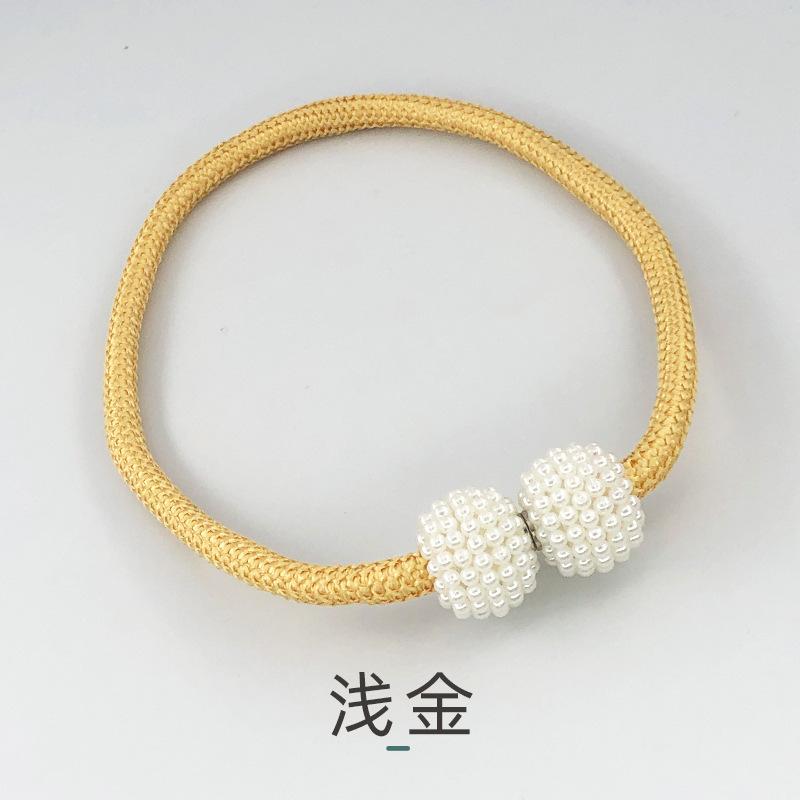 Высокопрочный магнитный притяжение жемчужный магнитный пряжка ткань для хранения галстука штора магнитная пряжка шнурок для штор