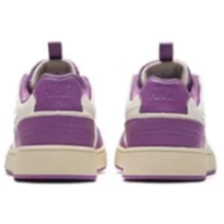 Anta Yuan Qi Non slip Lightweight Low top Skateboard Shoes Women's White Purple 922448019-5