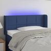VidaXL LED Headboard Bedroom Furniture Single Bed Accessory Headboard Bed Frame Interior Blue 3123216