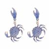 1 Pair Fashion Animal Earrings Simple Ear Jewelry Crab Earrings  Beach Vacation Accessory