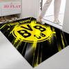 Custom Borussia Dortmund Carpet Rug for Living Room Bedroom Home Sofa Decoration,Kids play Nonslip Floor Mat