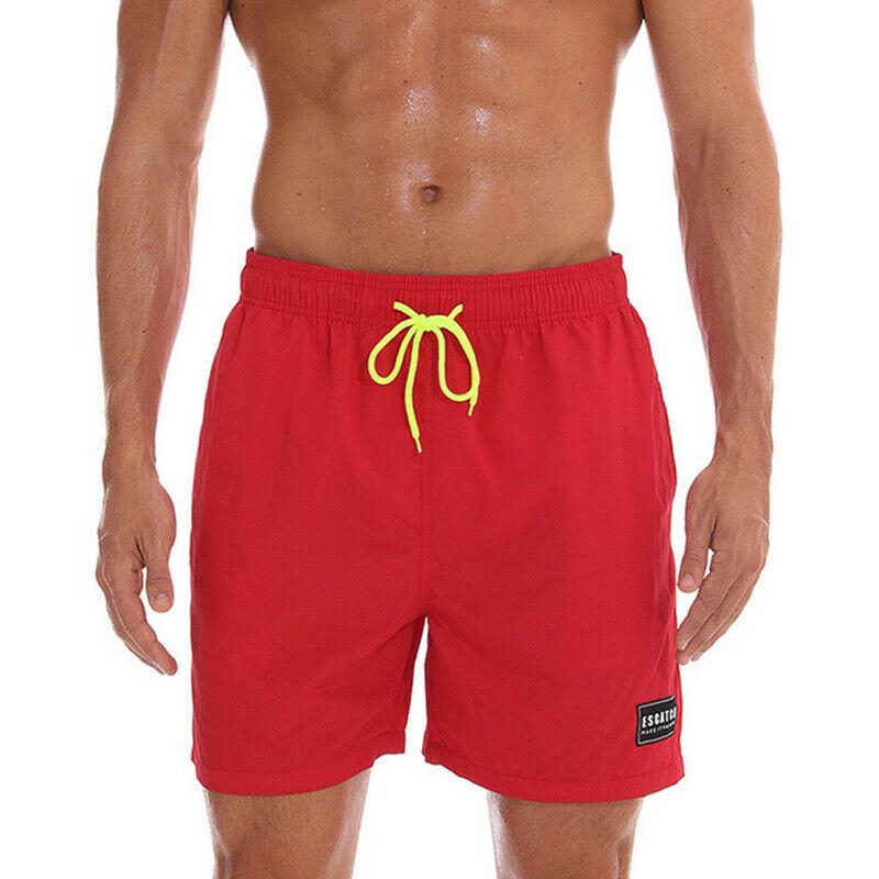 Men Swim Shorts Swimwear Swimming Trunks Sports Beachwear Boxer Briefs Half Pant