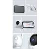 4.3'' LCD AMB100 Wireless 720P Color Smart Baby Monitor with Camera Surveillance Nanny Cam Security Electronic Babyphone Cry Babies FeedingAA