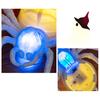 2/3/5Pcs Halloween Glowing Light Two-Color LED Design Spider Shape Night Light Portable Lightweight Halloween Decoration