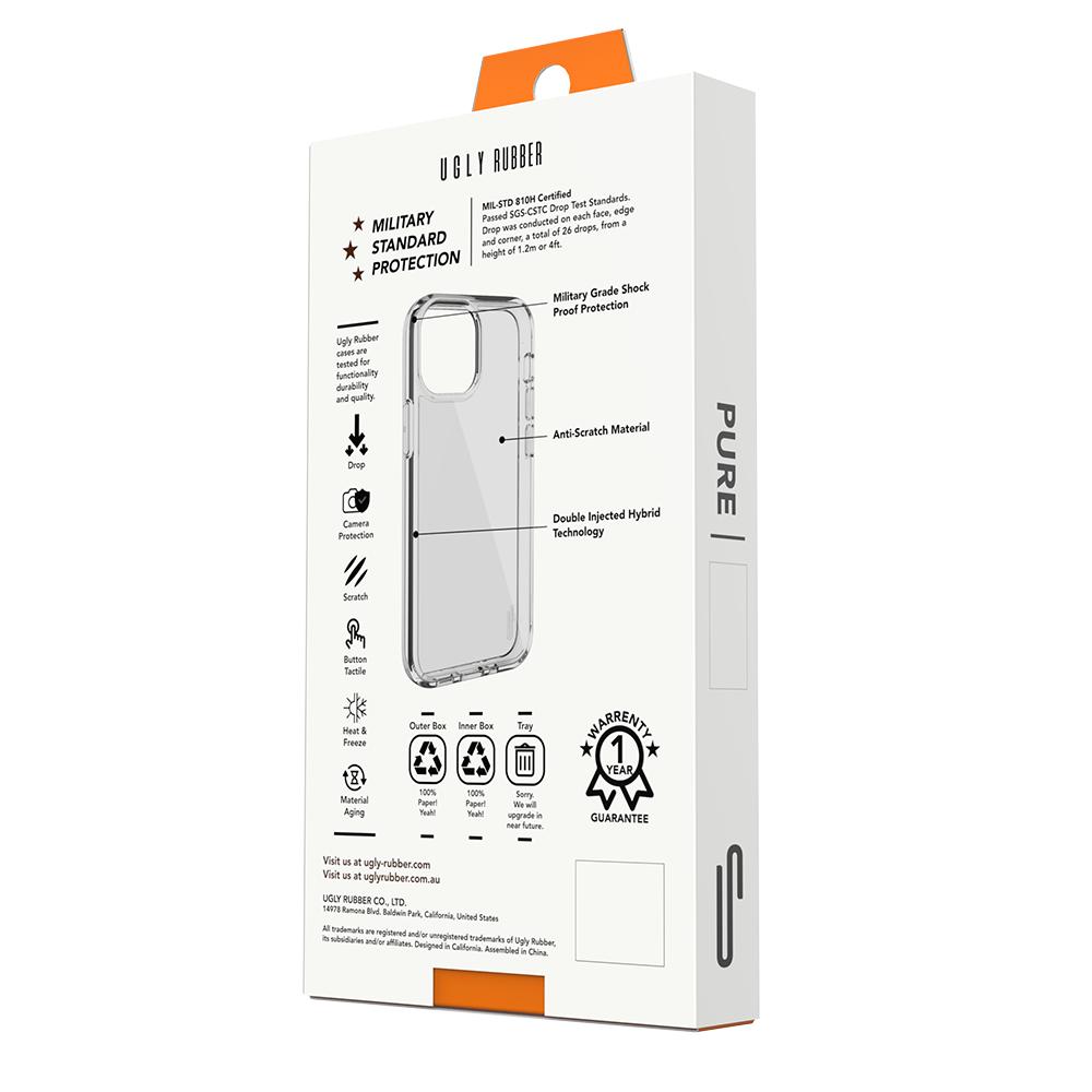 Ugly Rubber Nakładka Pure Do Iphone X / Xs Transparentna