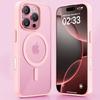 Модный чехол для телефона для iPhone 17 16 15 14 13 12 11 Pro Max Plus 17 Air для Magsafe Прозрачная акриловая магнитная крышка