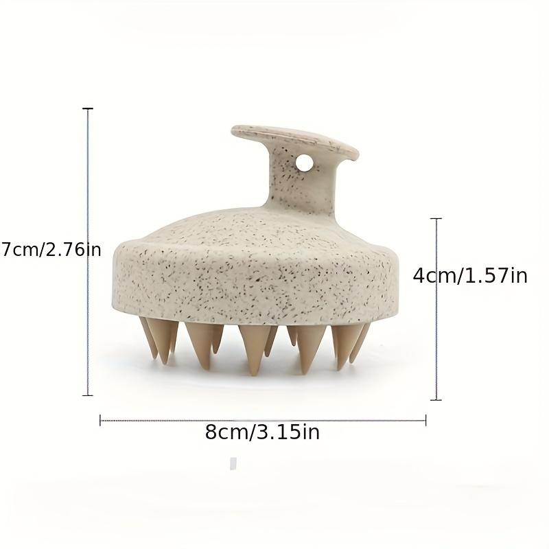 Массажер для кожи головы для мытья волос, силиконовая расческа для шампуня, щетка-массажер для головы.
