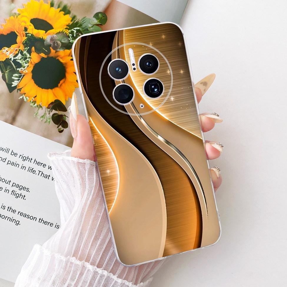 Clear Cover For Huawei Mate 50 Pro Cute Cat Fashion Butterfly Funny 2D Painted Casing For Huawei Mate 50Pro DCO-AL00 DCO-LX9