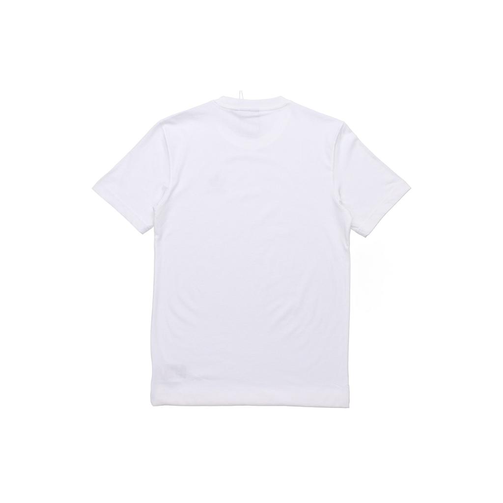 adidas Футболка с коротким рукавом Originals Trefoil Solid Logo для мужчин, белая FM3355