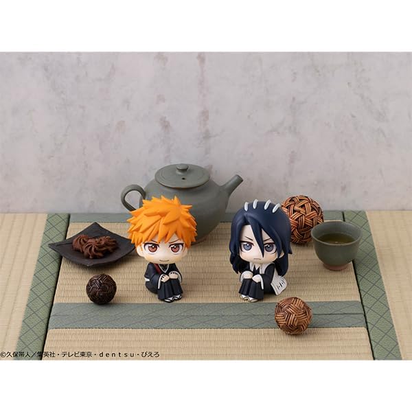 Rukappu BLEACH Арка Войны Крови Бьякуя Кучики 110 мм ПВХ Раскрашенная Фигурка Действия Тысячелетняя Прибл.