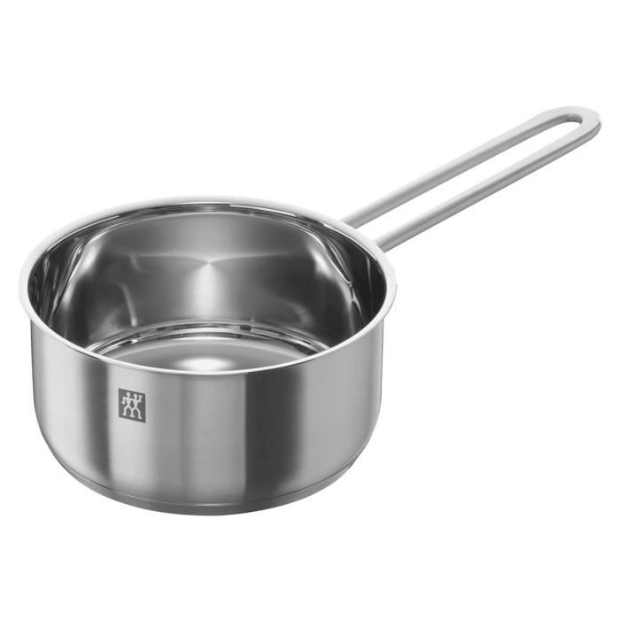 Ensemble de Casseroles - ZWILLING - Twin Nova - Acier Inoxydable - 5 Pièces - Couvercle en Verre