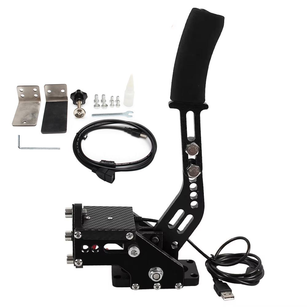 PC 14bit Hall Sensor USB SIM Racing Brake System Handbrake For Rally For Logitech G29/G27/G25 For Racing Games T300 T500