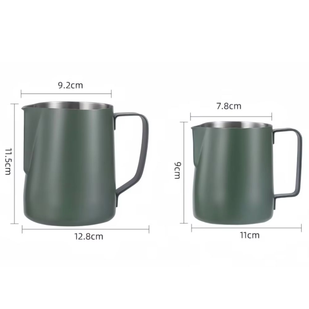 Чашка из нержавеющей стали для латте-арта 350/600 мл Кувшин для вспенивания молока Питчер для вспенивания молока для кофе Капучино