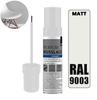 Touch-up varnish with brush 12ml Furniture Touch-up RAL 9003 White Matt