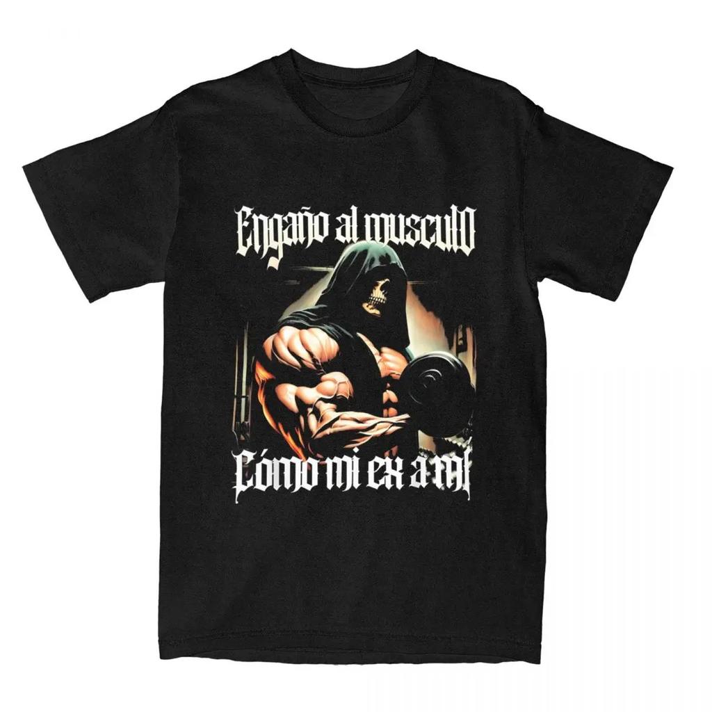 Men's Calacas Chidas Gym T Shirts Todo Sea Por Las Senoras Cotton Hip Hop Top Amusing Tees Women Casual Street Harajuku T-shirt