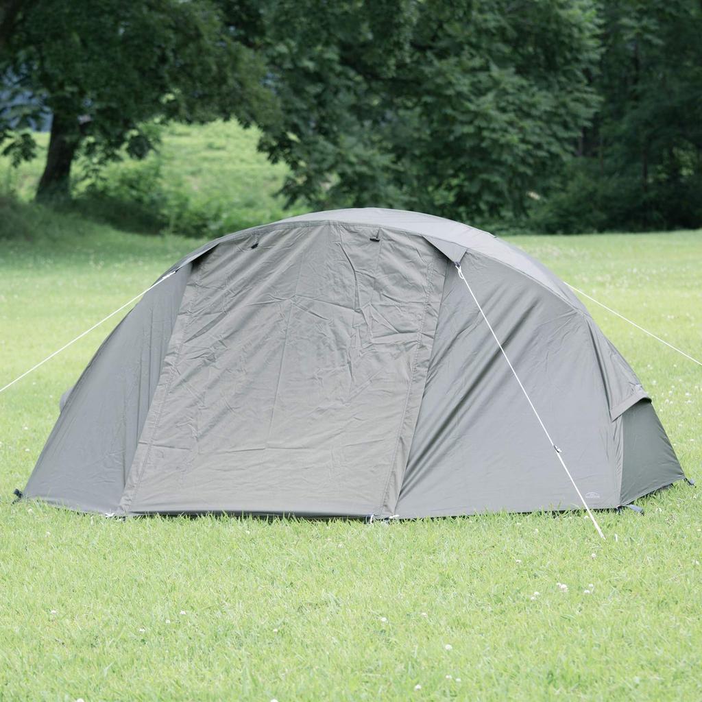 BUNDOK Одноместный одноместный кемпинговый походный хаки и BDK-08KA