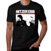 Nitzer Ebb 11 Футболка футболки дизайнерские футболки для мужчины графическая винтажная футболка