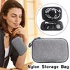 For Plaud NotePin AI Nylon Storage Bag Wearable Voice Storage Anti-fall Box Data Storage Cable H8I4