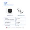 CAREUD Car TPMS tire pressure monitoring system solar type monitor with 4pcs external sensors
