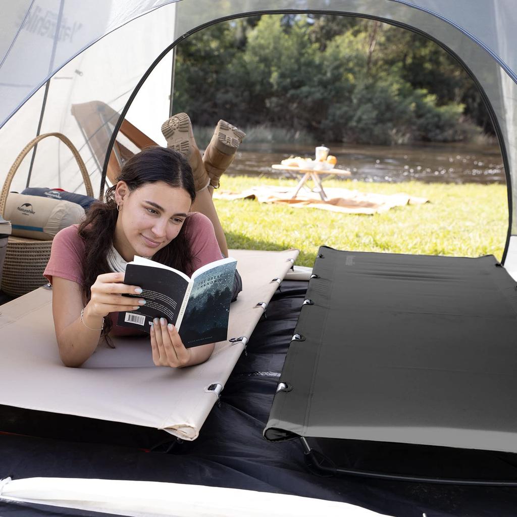 Naturehike Официальный магазин уличная раскладушка складная сверхвысокая грузоподъемность легко 7075 авиация легко для стихийных бедствий сумка для хранения на открытом воздухе в комплекте кровать, раскладушка,