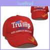 Trump Take America Back Usa Signature 2024 Red Shadow Embroidered Cap Hat