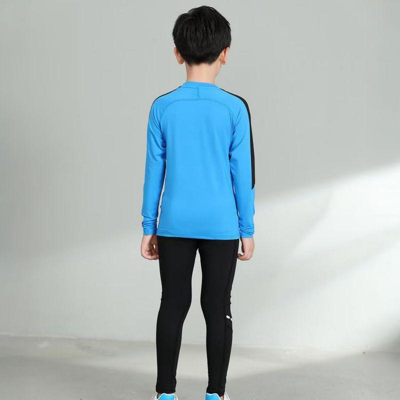 Детский спортивный костюм из быстросохнущих влагоотводящих леггинсов для бега (4-12 лет).