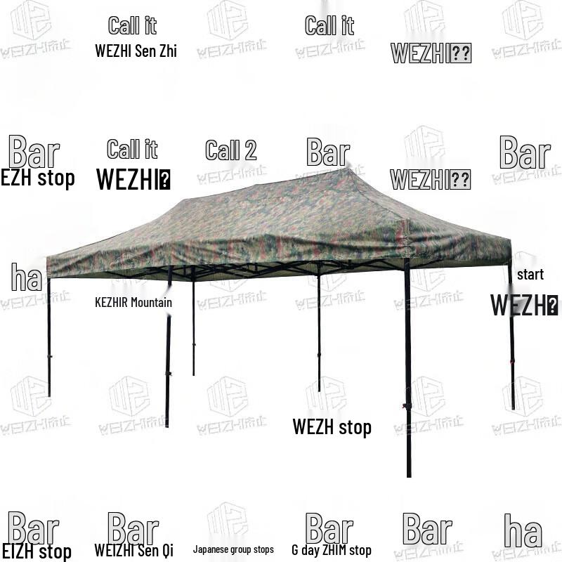 Unstop Camouflage Outdoor Retractable Canopy Tent