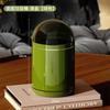 Living Room Desktop Trash Can Home Premium Living Room Bedroom Office Mini Round Trash Can with Cover