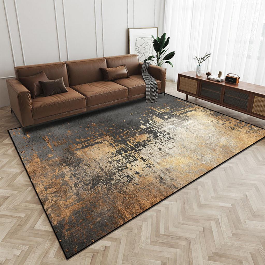 Ковер в скандинавском абстрактном стиле в гостиной, моющийся, для лаунжа, нескользящие напольные коврики, большой площади, ковры для декора спальни, настраиваемые