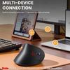 JOMAA Right Hand Wireless Vertical Mouse with Adjust Knob Bluetooth Ergonomics Mice for Computer Laptop Tablet Windows