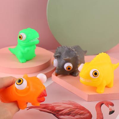 Мягкая игрушка животное милый антистрессовый мячик подмигивает, чтобы расслабить динозавра Abraact мягкий липкий сквиши снятие стресса забавный подарок J91