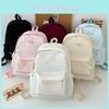 Минималистичный городской рюкзак в корейском стиле, легкий, модный, для необходимых вещей, школьный