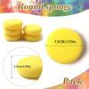 5/10Pcs/Pack Round Shape Ceramic Sponge Throwing Water Absorbing Foam Pottery Sculpture Clay Foam Cleaning Clays Painting Tools