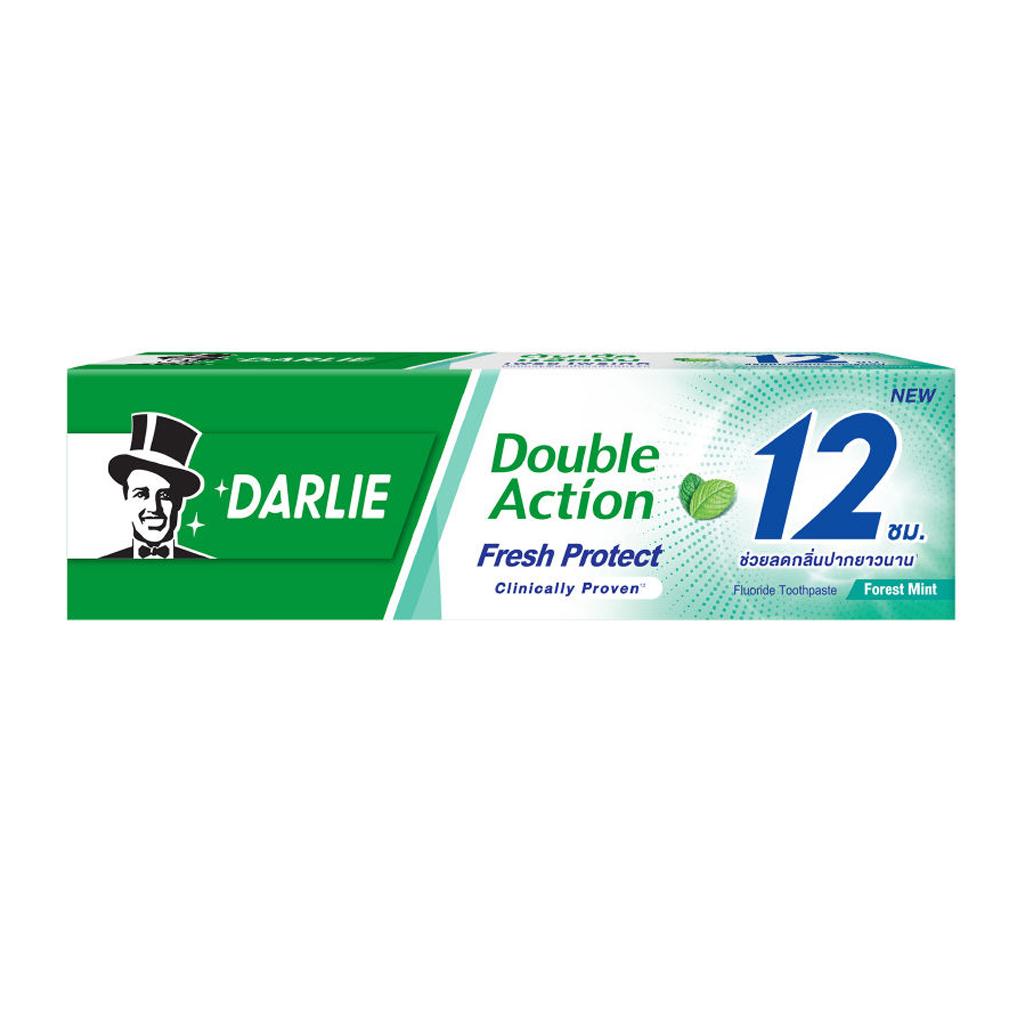 Darlie Double Action Fresh Protect, клинически проверенная зубная паста с фтором, лесная мята, 110 г.