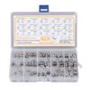 75Pcs Stainless Steel Threaded Inserts Nuts Assortment Tool Kit for Thread Repair
