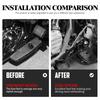Мотоцикл Водитель Подножка Передняя Подножка для Ног Пассажира Для Harley Touring Street Electra Road Glide FLHR Softail Fat Boy FL