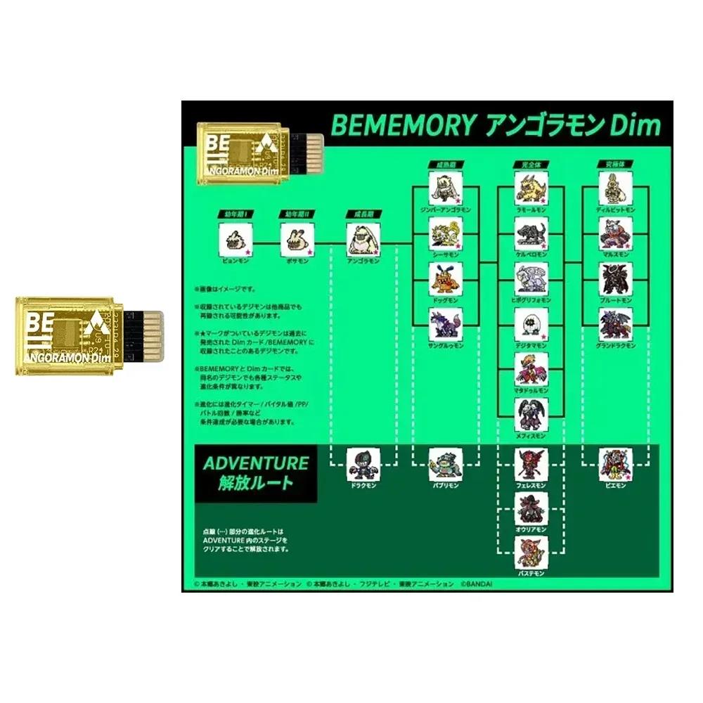 Digimon Adventure BE MEMORY IMPERIALDRAMON RAMPAGE OF THE BEAST 25-летие DIM-карта Защитная пленка Фигурка Stingmon Модели Карт