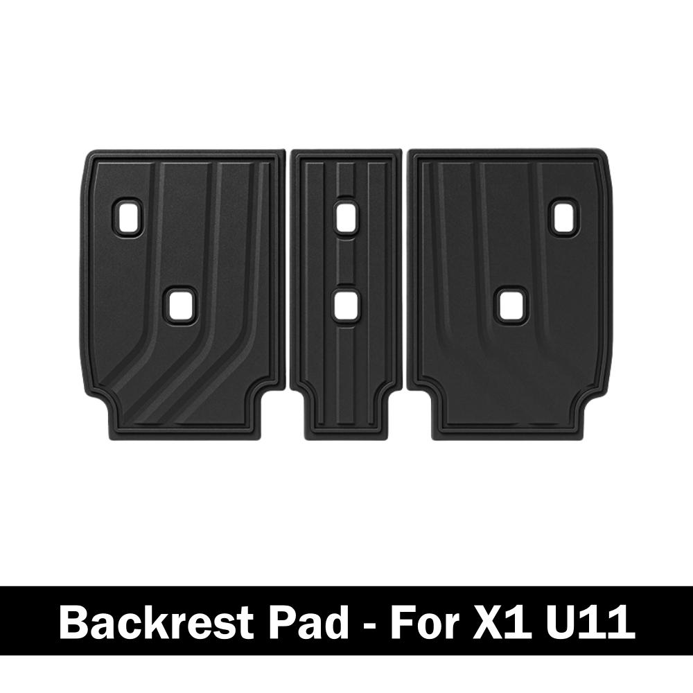 Для BMW U11 X1 ix1 2025-2025 Коврик для пола TPE Коврик для багажника Коврик для багажа Водонепроницаемый нескользящий коврик Левый руль