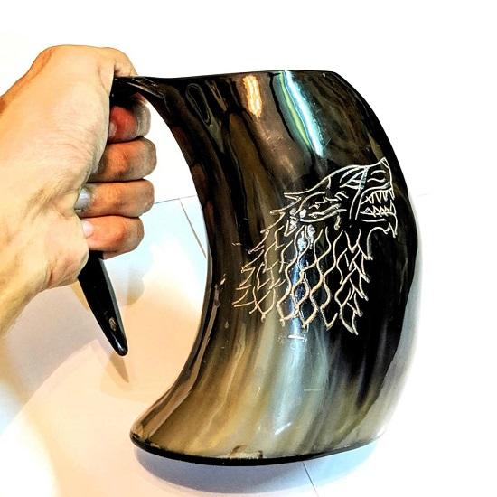 Кружка Vikings Beer Horn, кружка для вина ручной работы, набор из 5 барных кружек, подарок жениху, рог буйвола, кружки ручной работы, подарок мужу, подарок на день Святого Валентина