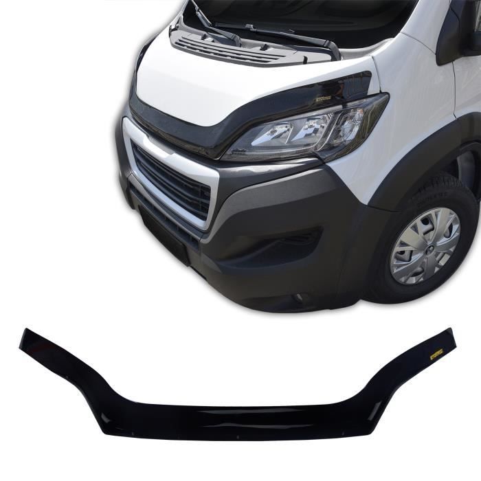 Déflecteur De Capot - SCOUTT - Fiat Ducato 2014 - ABS Plastique - Installation Facile - Noir