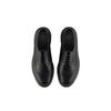 Доктор. Кроссовки унисекс Martens 3989 Smooth Leather Brogue Black Yellow Stitch 22210001