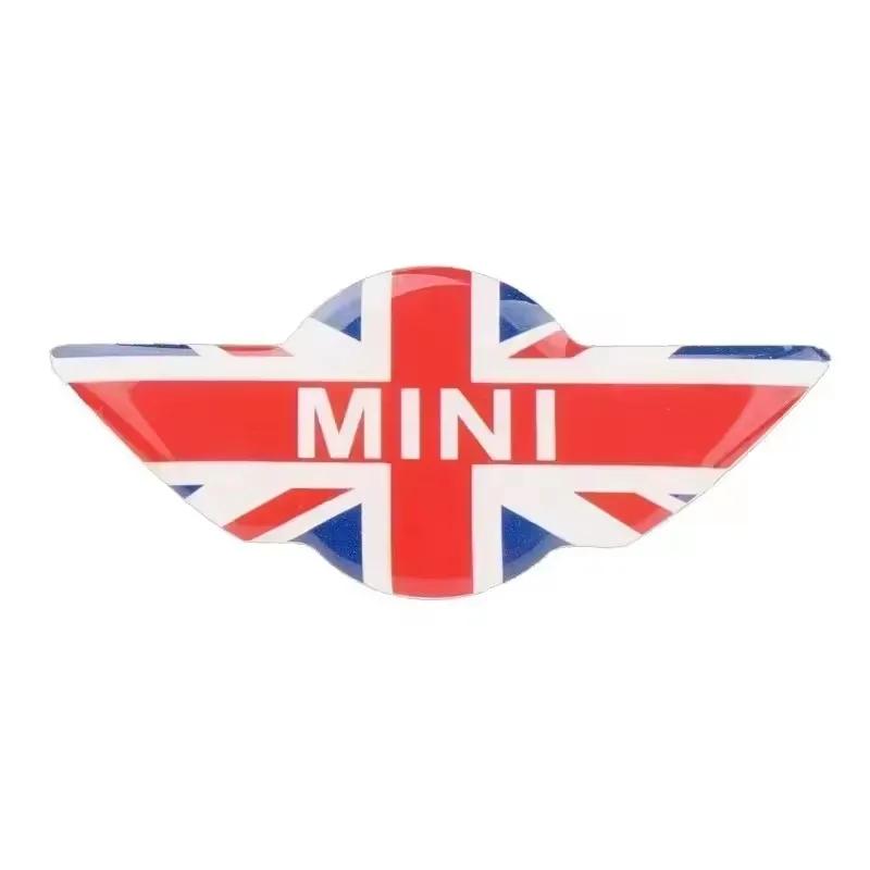 Наклейка-логотип на центр руля автомобиля для Mini Cooper John Cooper Works R50 R52 R53 R55 R56 F54 F55 F56 F60 Декор интерьера