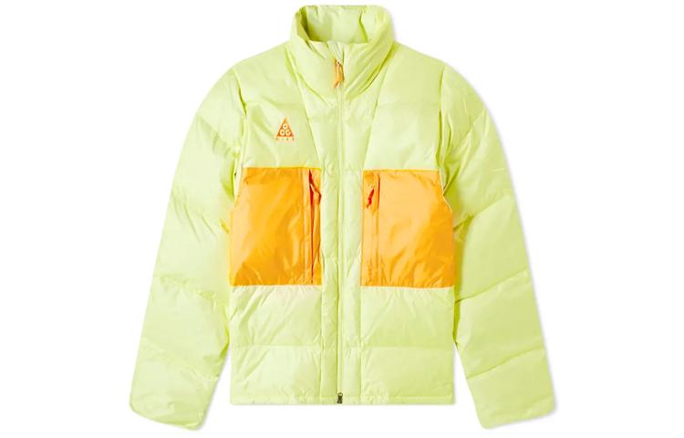 Nike Мужские пуховики ACG с воротником-стойкой, умеренно объемная куртка-пуховик CD7660-335