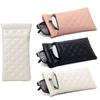 Waterproof Sunglasses Bag PU Leather Sunglasses Protective Cover Gifts Cosmetic Bag