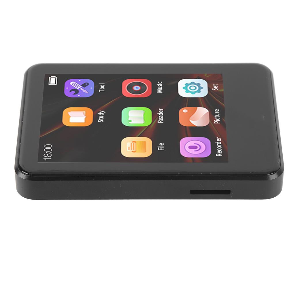 MP3-плеер 2,8-дюймовый сенсорный экран, воспроизведение видео с динамиком, электронные книги, шагомеры, портативное музыкальное устройство