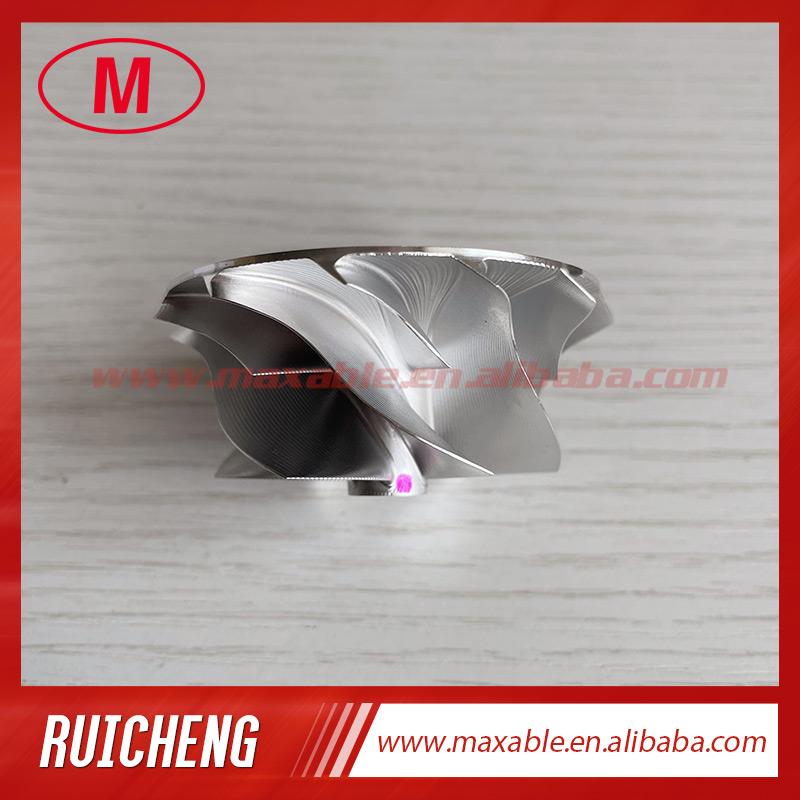 K04 forward 45.00/56.08mm 6+6 blades Point milling air curve high performance turbo turbocharger billet compressor wheel