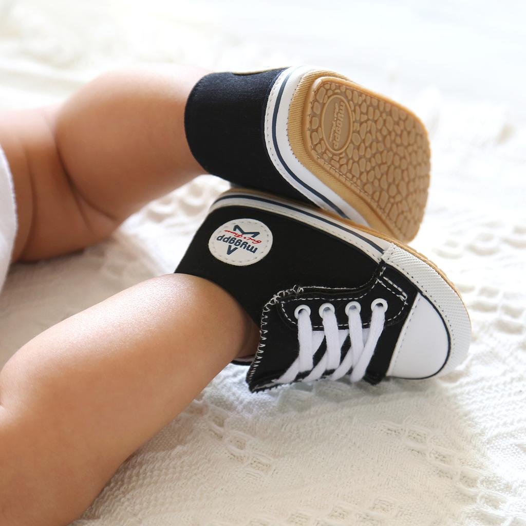 MYGGPP Casual Canvas Baby Shoes Moccasins Baby Shoes Toddler Shoes