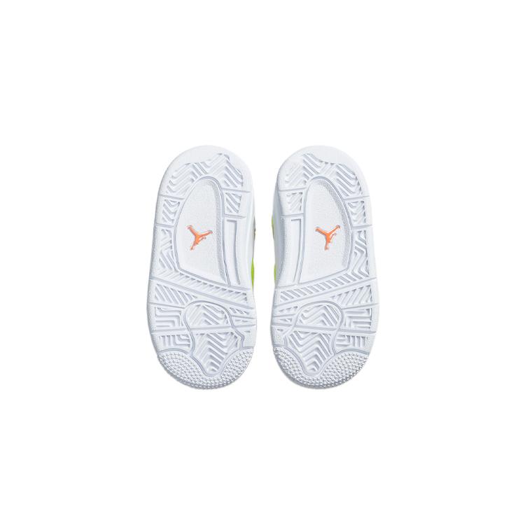 Jordan 4 Ретро Белый Лимонно-Розовый TD CV7807-100
