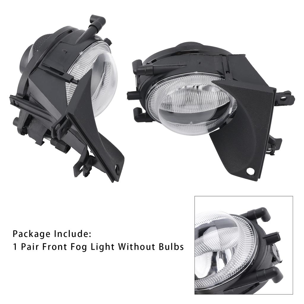 Пара передних противотуманных фар без ламп для BMW E39 5-й серии 1999-2003